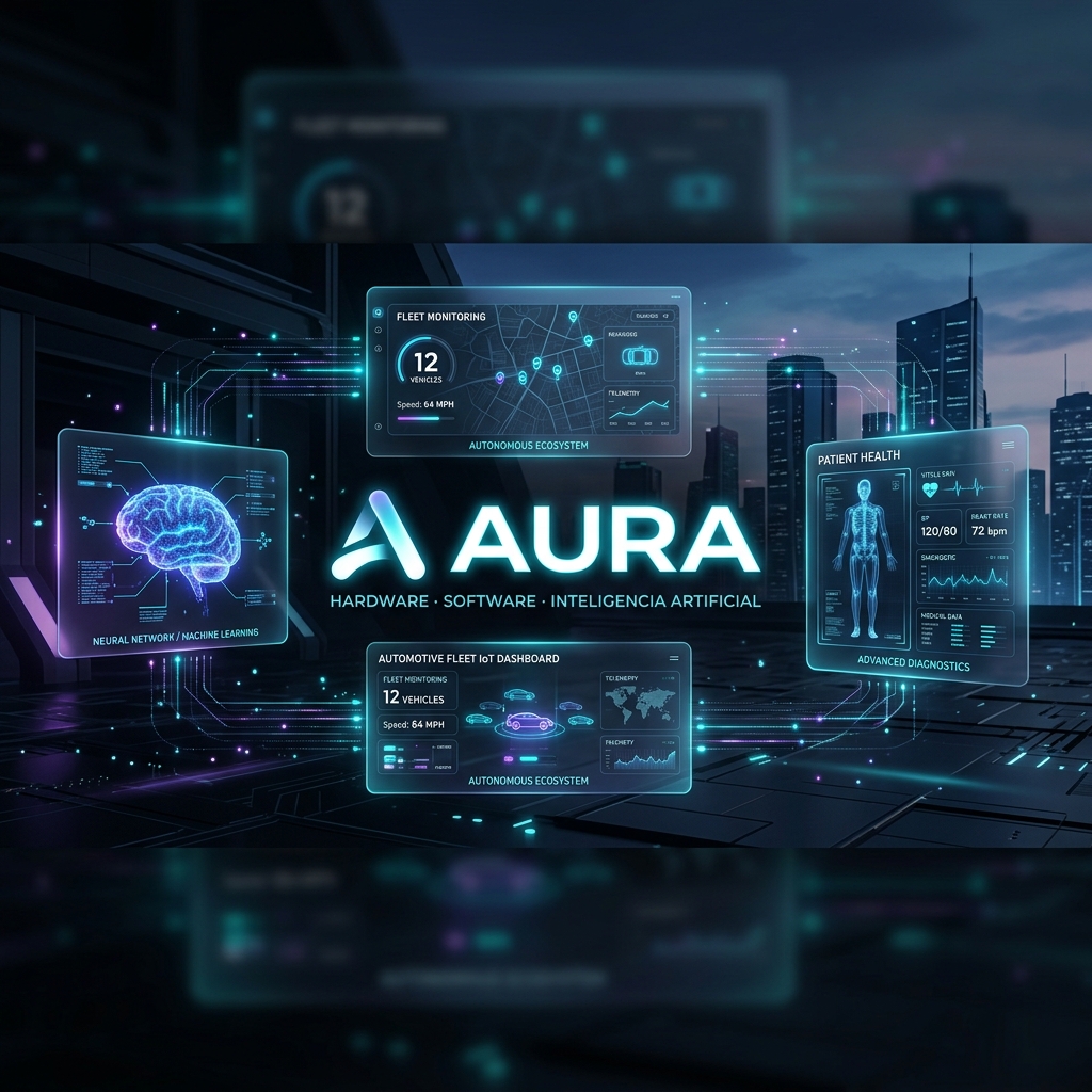 AURA - Hardware · Software · Inteligencia Artificial